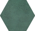 Burano green hex 11x12,5cm Tubądzin