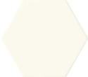 Burano white hex 11x12,5cm Tubądzin