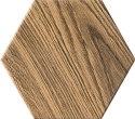 Burano wood hex 11x12,5cm Tubądzin