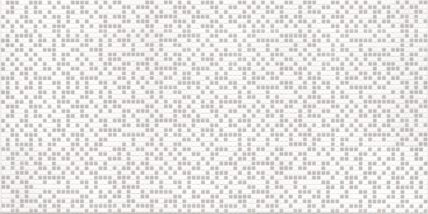 Dekor Crystal pixel white 30x60cm Ceramika Color
