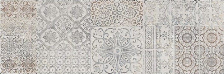 Dekor Vinci patchwork 25x75cm Ceramika Color
