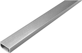 Listwa aluminiowa silver brushed 2x244cm Egen